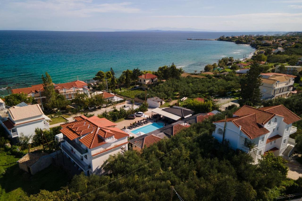 Villa Corali Apartments Sea Breath & Pool Амуди Экстерьер фото