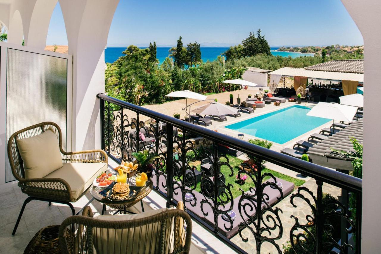 Villa Corali Apartments Sea Breath & Pool Амуди Экстерьер фото